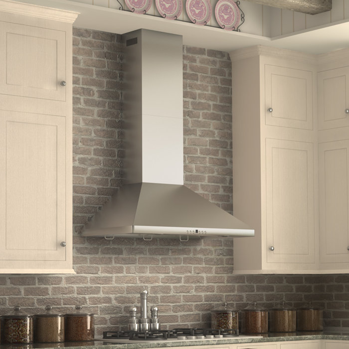 ZLINE Kitchen and Bath 36" 400 CFM Convertible Wall Mount Range Hood in